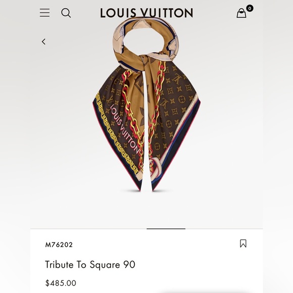 Louis Vuitton Tribute To Square 90 - Picture 1 of 6